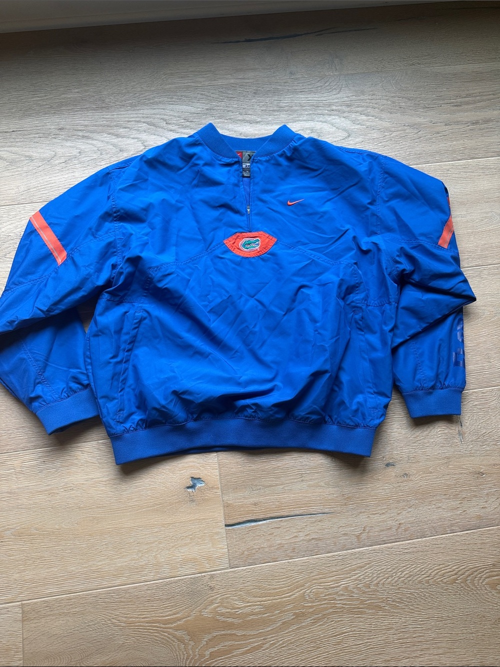 Vintage Nike Florida Gators 1/4 Zip Jacket | Royal Blue & Orange